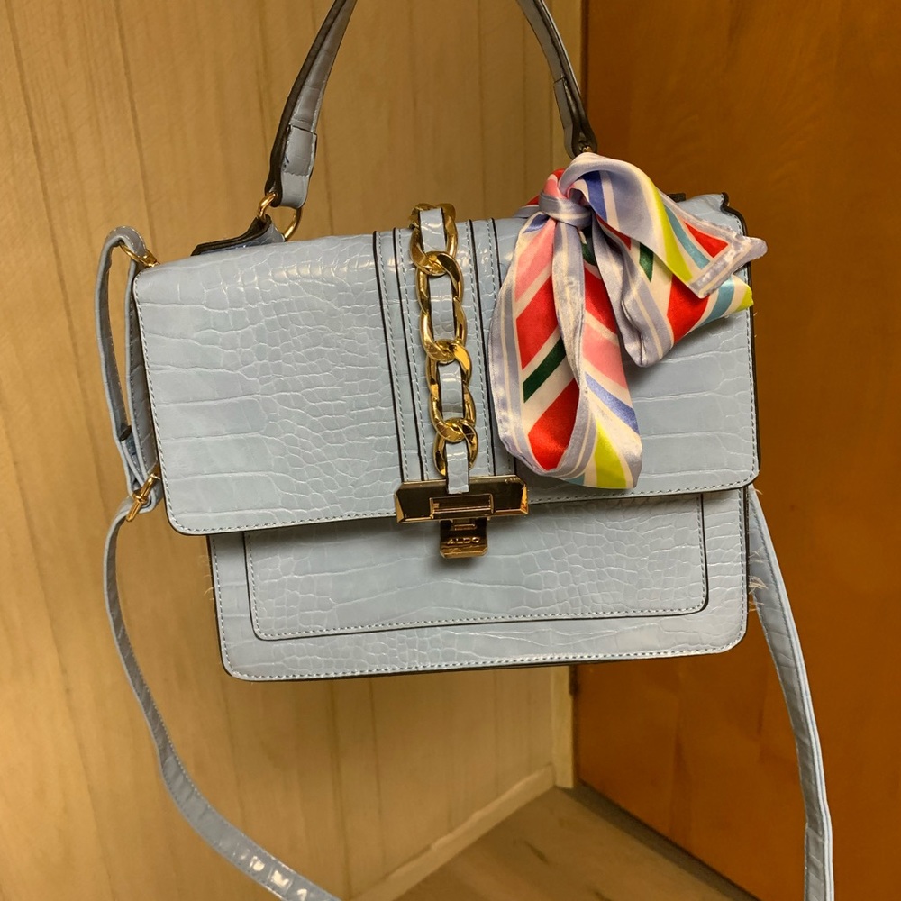 crocodile shoulder bag